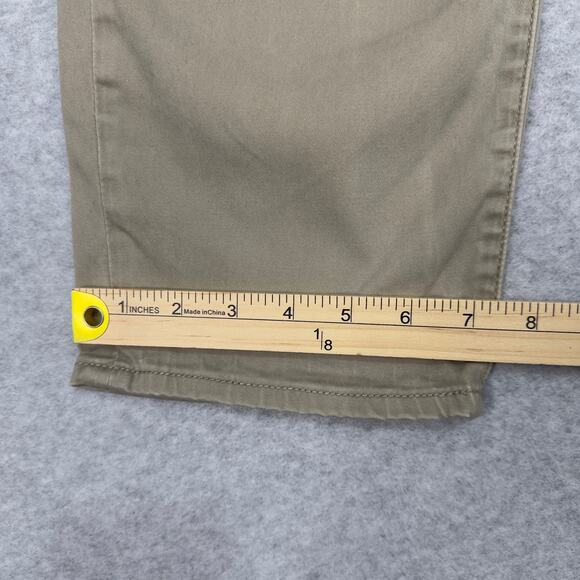 Lucky Brand Beige 121 Heritage Slim Chino Pants Mens 36x30 Mid Rise Classic Fit - Picture 14 of 15